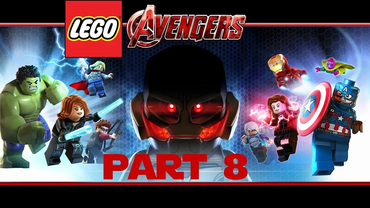 LEGO Avengers Walkthrough Part 8 - The Avengers battle in New York