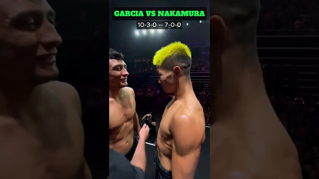 Rinya Nakamura vs. Fernie Garcia: UFC Singapore Face-off #ufc #shorts #mma