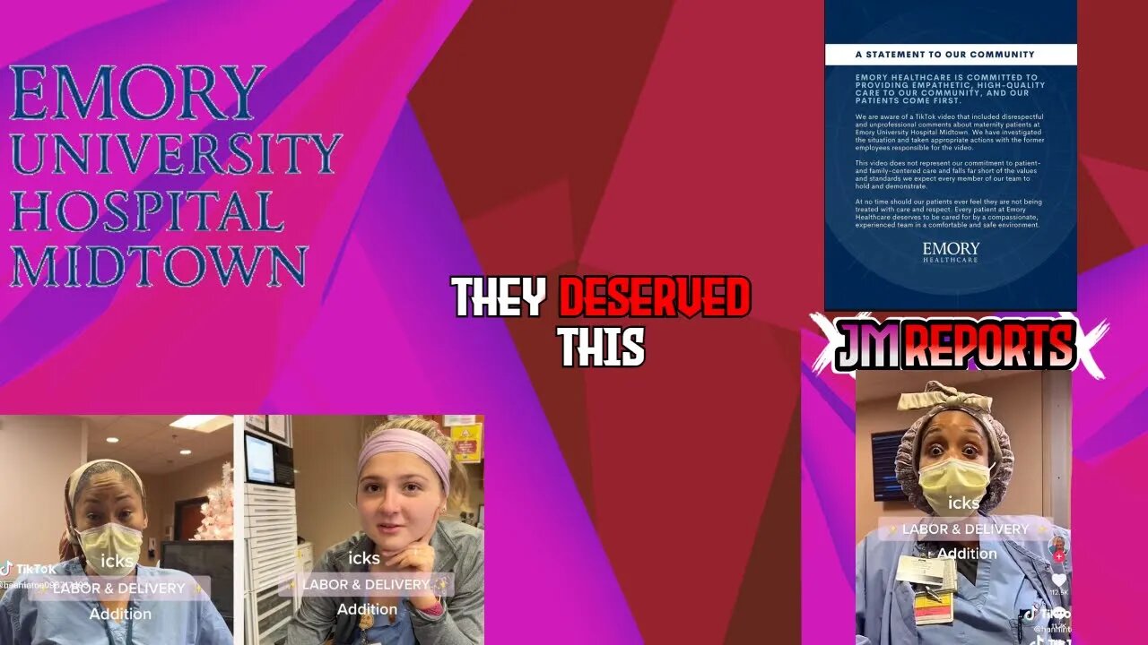 Tiktok nurses FIRED for mocking pregnant mothers for asking questions tiktok is a cancer