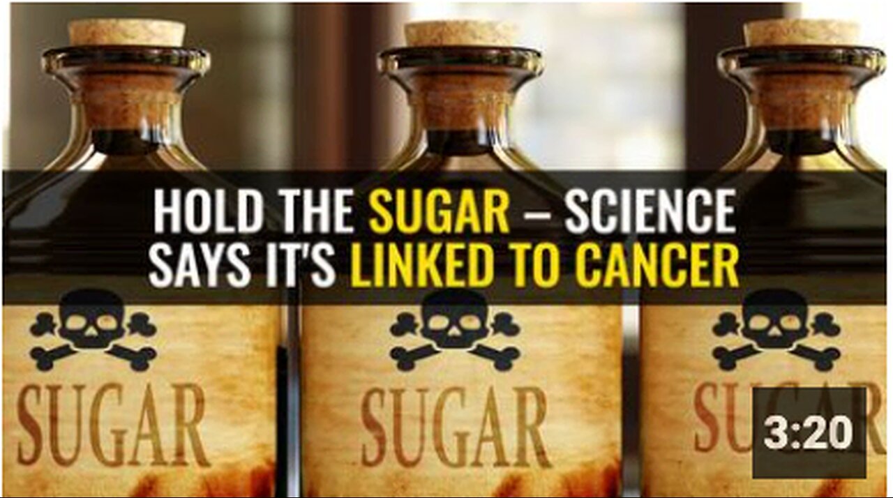 Hold the sugar – science says it's linked to cancer