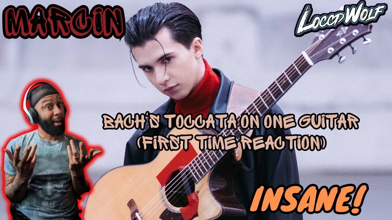 THIS IS INSANE! | SHOCKING FIRST TIME REACTION To Marcin - Bach's Toccata on One Guitar