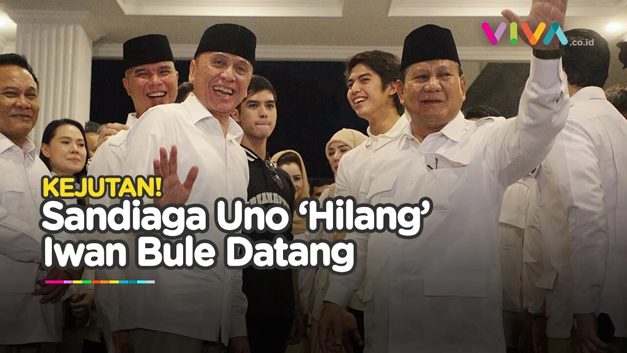 MENGEJUTKAN! Iwan Bule Gabung Gerindra Gantikan Sandiaga Uno