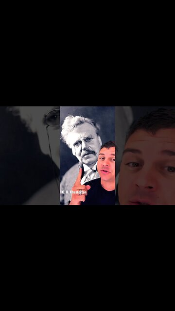 G. K. CHESTERTON #quoteoftheday #qotd #shorts
