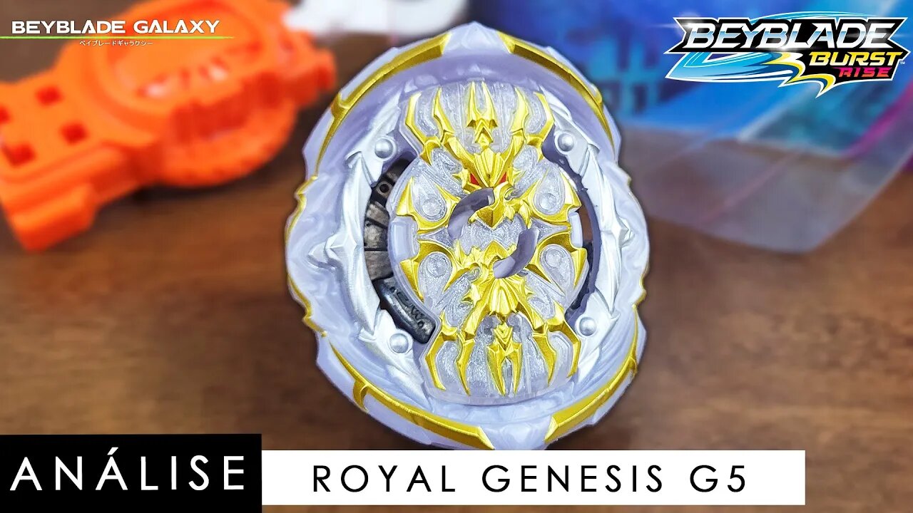 Análise ROYAL GENESIS G5 - Beyblade Burst Rise (HyperSphere)