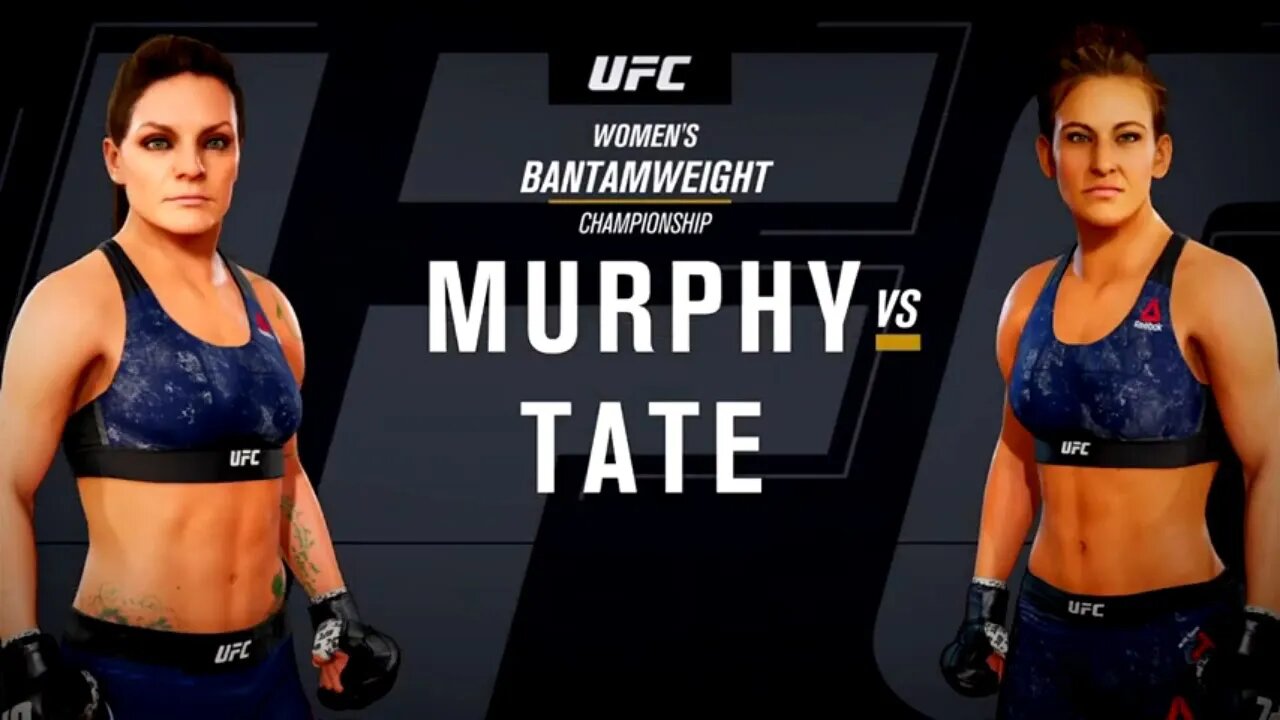 EA Sports UFC 3 Gameplay Miesha Tate vs Lauren Murphy