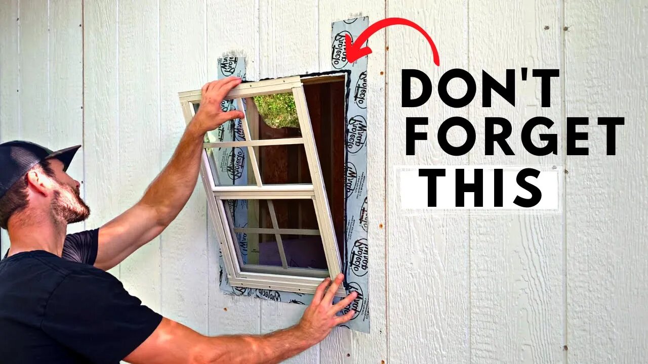 How to Install a Shed Window (Step-by-Step DIY Guide)