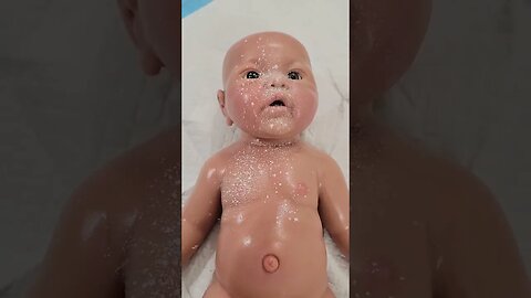 Powder Time - Babies First Powder - Silicone Baby Doll