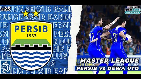 PES 2021 Master League | Pertahanan Berlapis Dewa Utd Membuat Pemain Persib Frustasi !