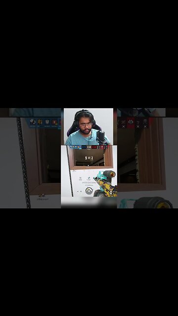 Pro gaming moments in R6 #progaming #rainbowsixsiege #gaming #gameplay #r6s #shorts #short