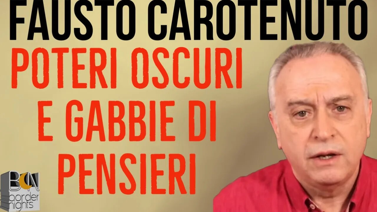 POTERI OSCURI E GABBIE DI PENSIERI - FAUSTO CAROTENUTO