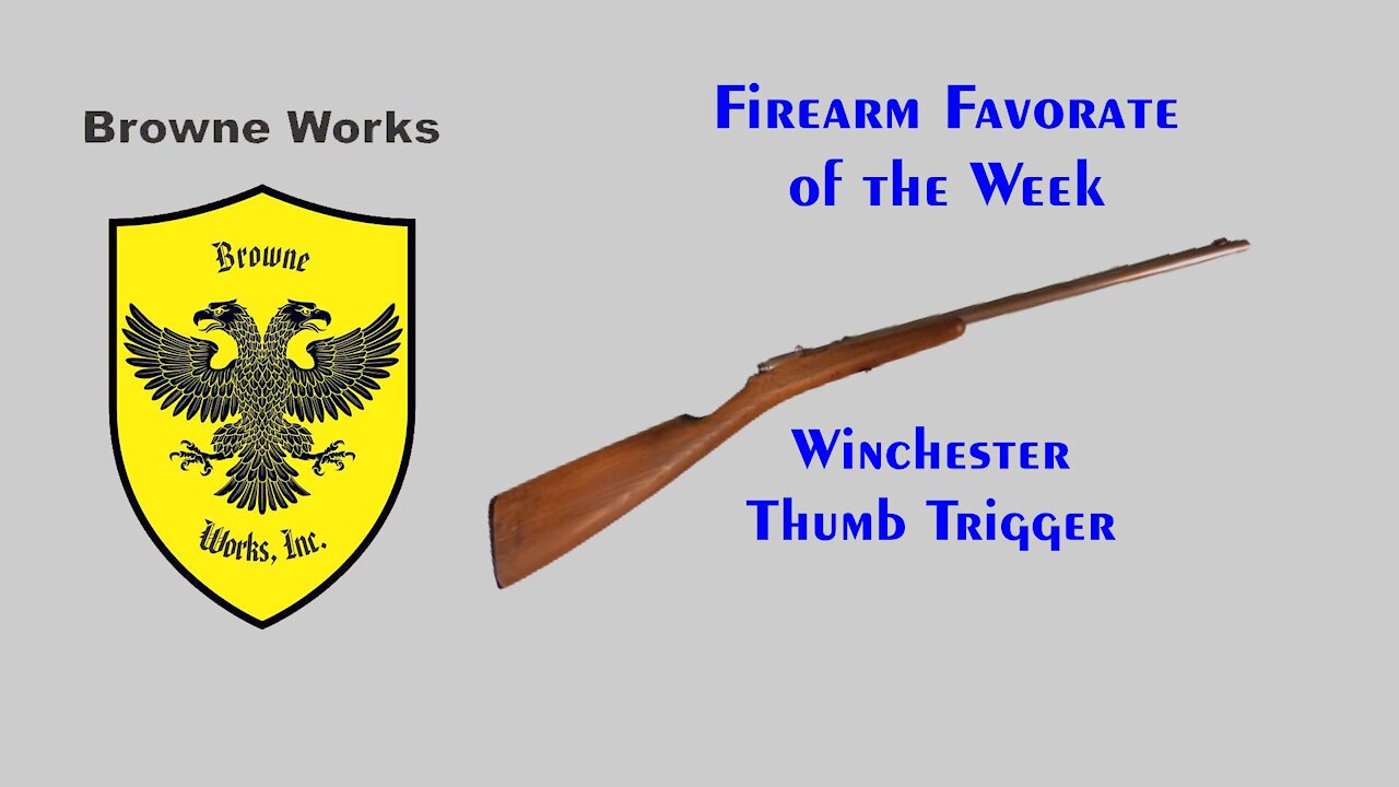 FF of the week #7 - Winchester Thumb Trigger