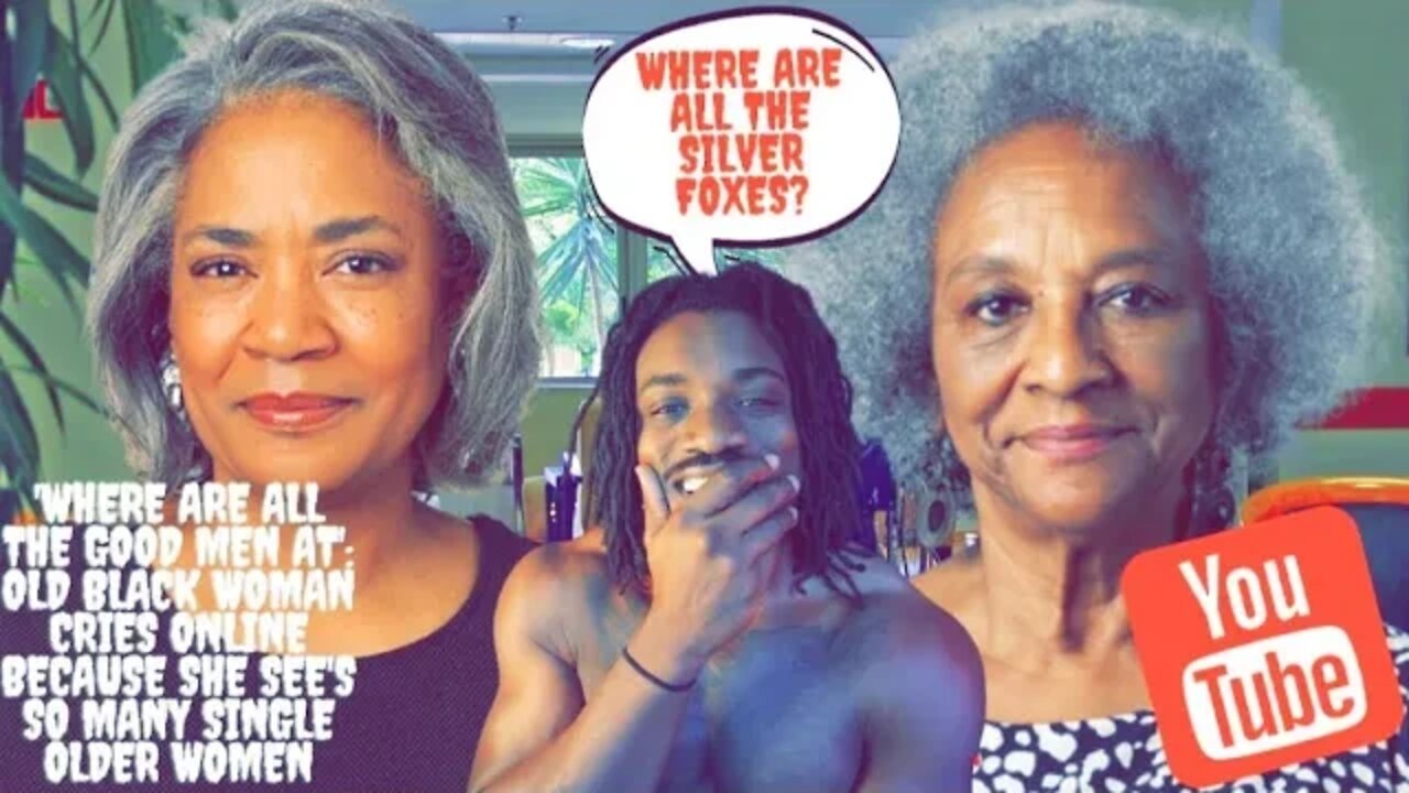 'Where are All The Good Men': Old Black Woman Cries Online Cuz She See's So Many Single Older Women