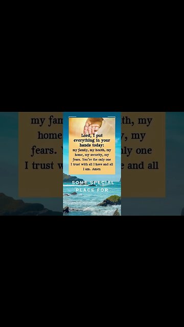 GOD SAYS TODAY MESSAGE