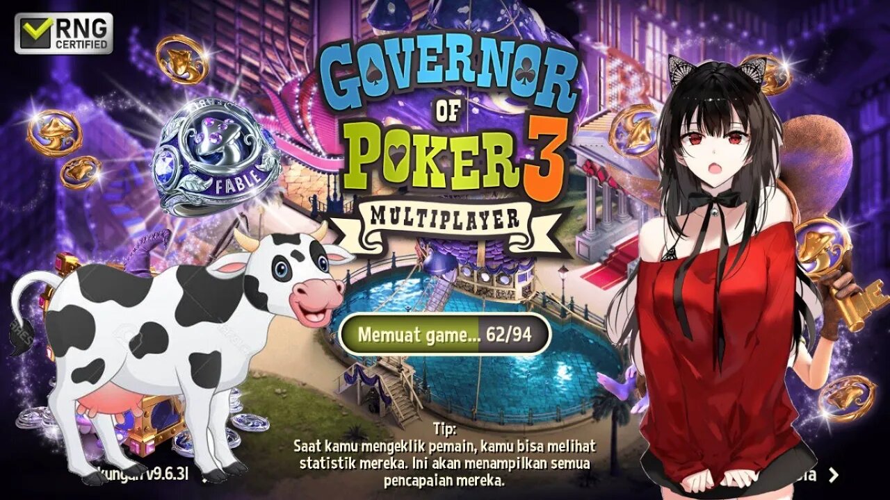 🔴MULUNG CHIP DAN GOLD GRATIS !Governor of Poker 3 - Texas Holdem Poker Online