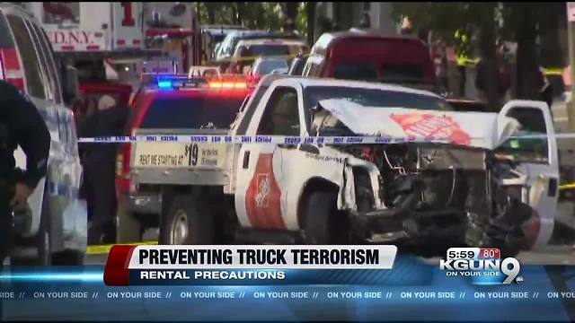 Stopping truck terror attacks
