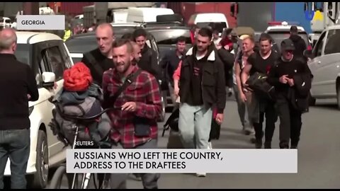 Hundreds of thousands of Russians have fled the country to avoid mobilization￼