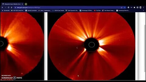 Double Schumann Blast Off, UFO's 01-08-23