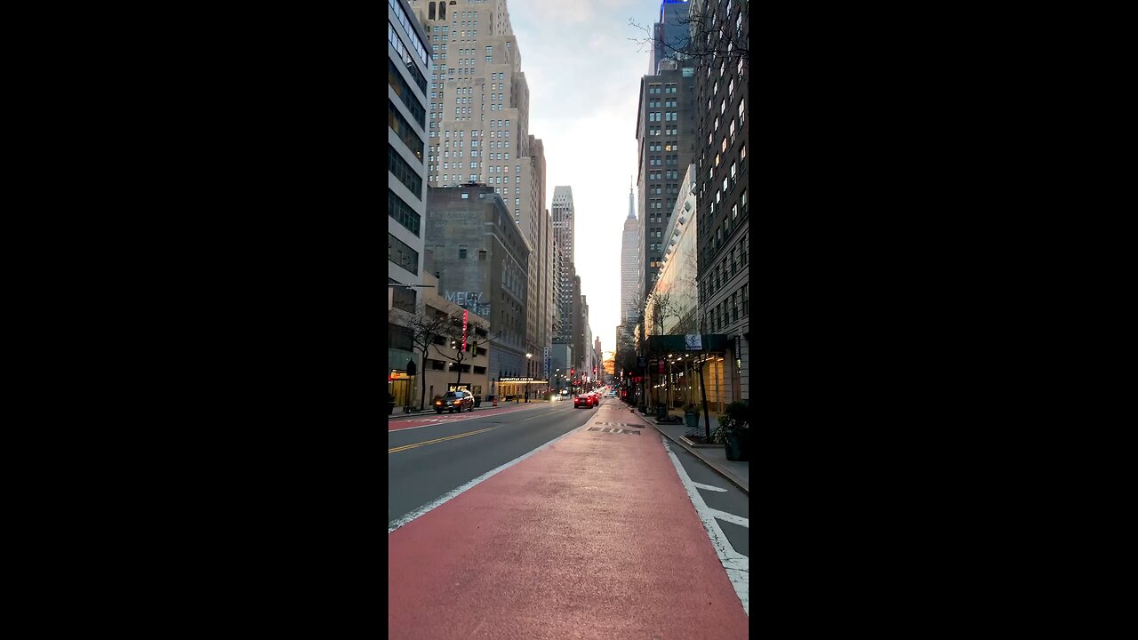 The Most Famous Street in New York City 🏙️🌆🥀