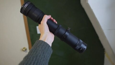 $100 Super Telephoto Lens Review 420mm - 800mm for Sony | Canon | Nikon with test video + pictures