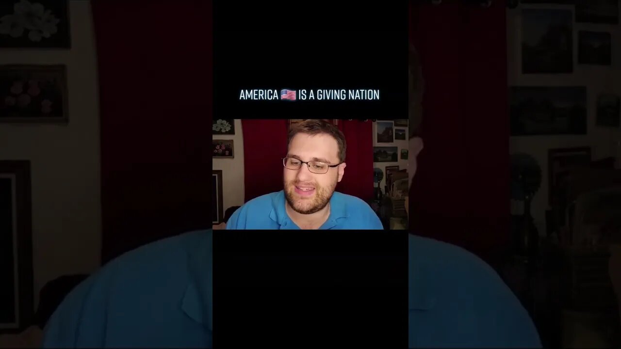 AMERICA IS A GIVING NATION