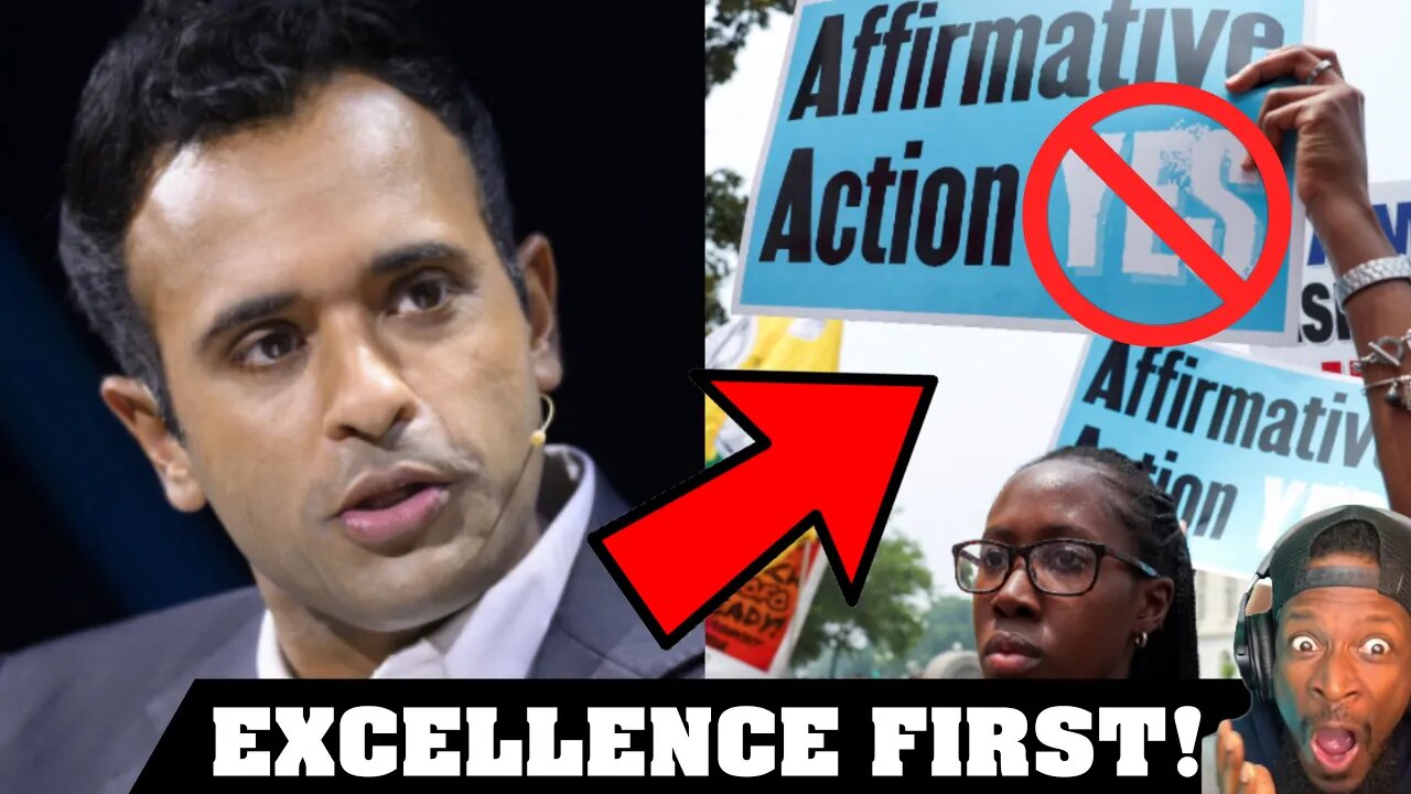 Vivek Ramaswamy takes hard stance on affirmative action.