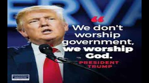 Donald Trump: 'We Don't Worship Govt, We Worship God'