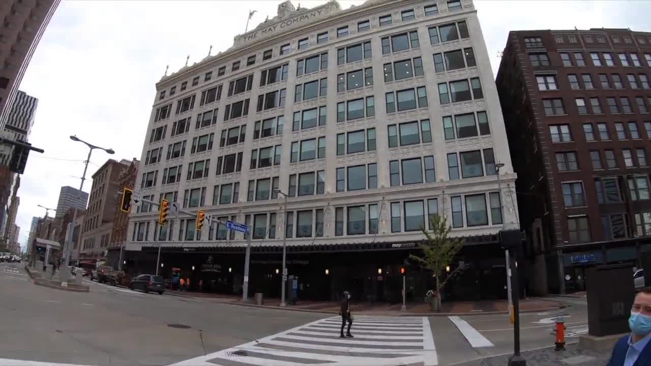 What’s happening inside the May Co. Building?