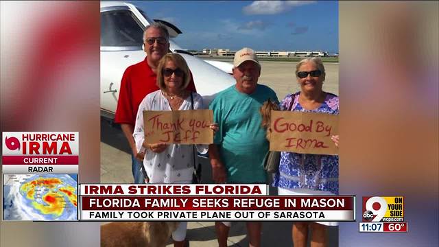 Mason pilot flies family from Florida to Cincy