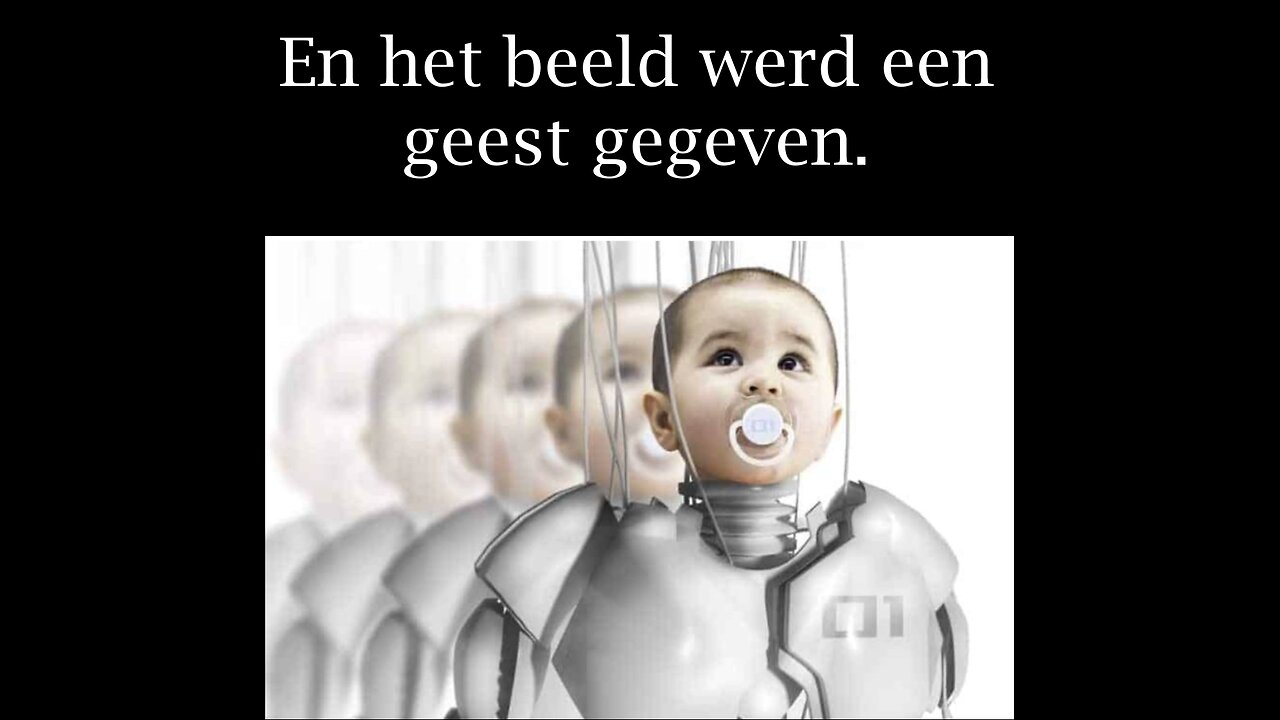 En het beeld werd een geest gegeven