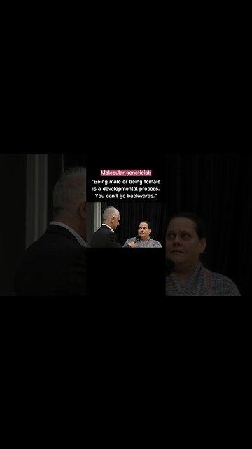 Molecular geneticist explains how biological sex is unchangeable #peterboghossian #viral #gender