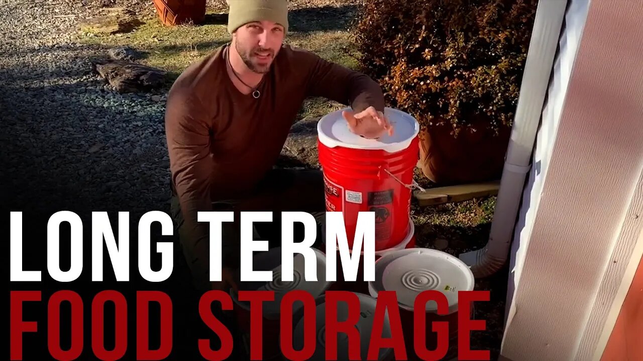 Prepping Food for Long Term Storage