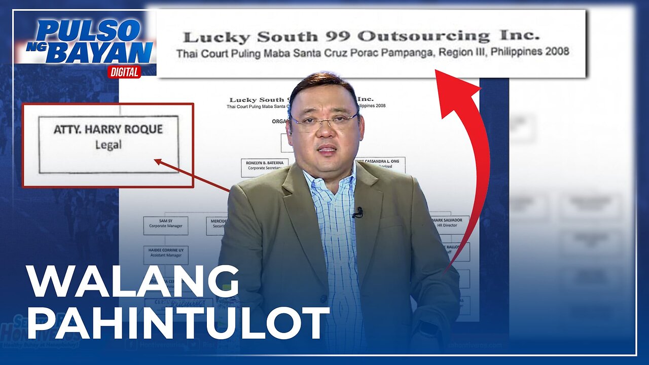 Walang pahintulot sa paggamit ng aking pangalan —Atty. Roque