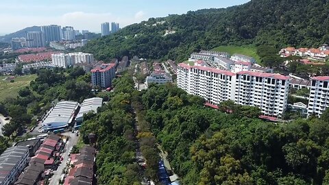 Penang Sungai Ara Aerial View (Height 250 meter) on 24 Decem