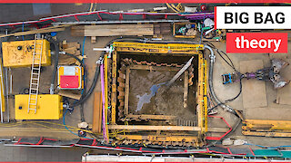 Sinkhole that opened up in seaside town over a month ago is now a tourist attraction