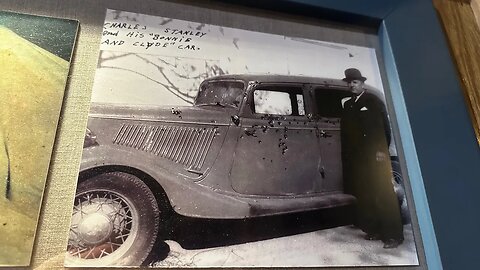 BONNIE & CLYDE ORIGINAL DEATH CAR