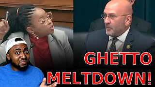 Ghetto Democrat LOSES HER MIND In Rant Against The White Man Over GOP SHUTTING DOWN DEI Departments!