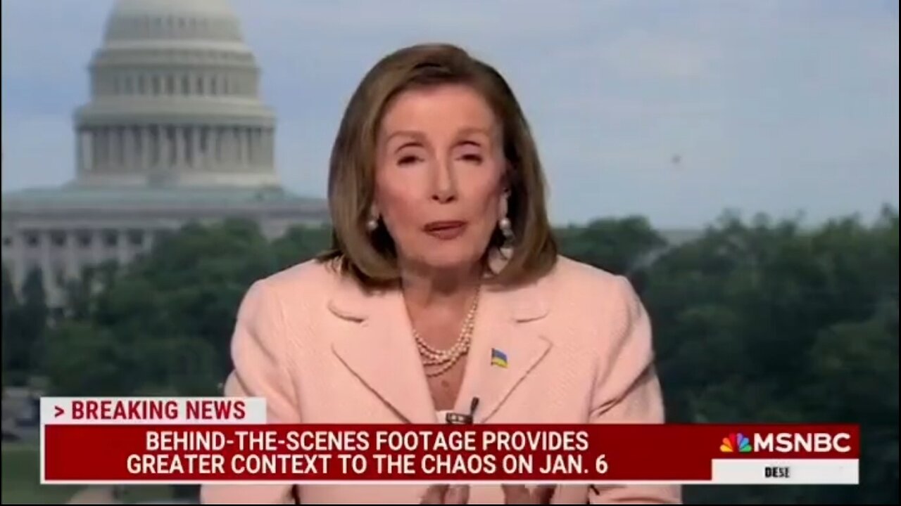 Pelosi Denies Admitting Her Responsibility For J6 National Guard