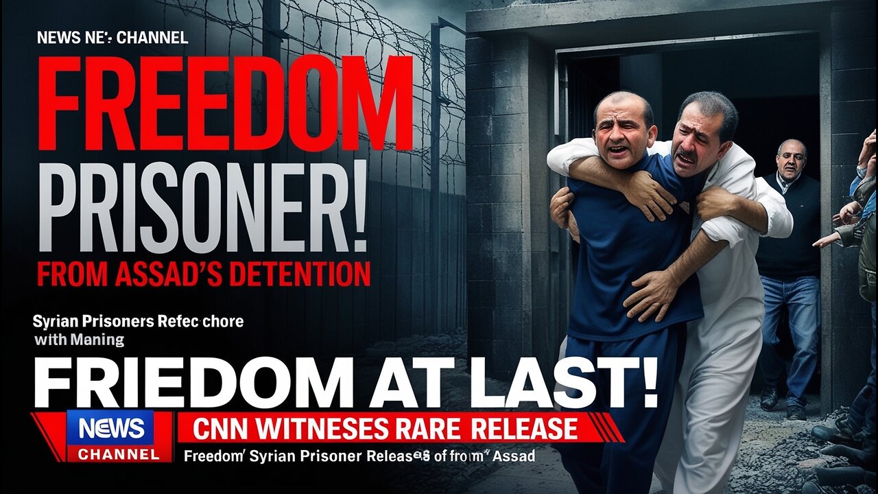 Syrian Prisoner Released from Assad's Detention: A CNN Exclusive Witness Moment