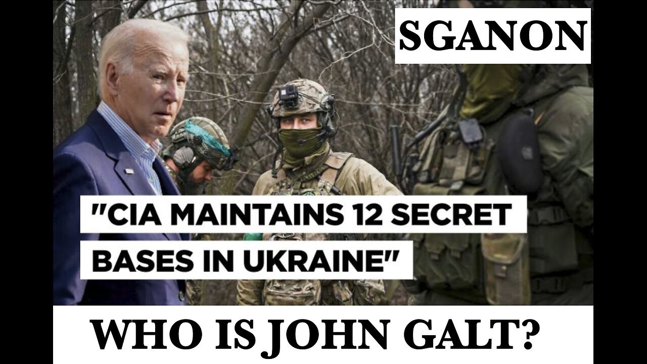 CIA Spy Bases in Ukraine" with SG Anon TY JGANON, SGANONU