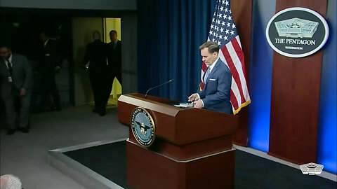 Pentagon Press Secretary Holds Briefing