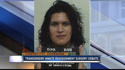 UPDATE: Transgender inmate reassignment surgery sparks conversation