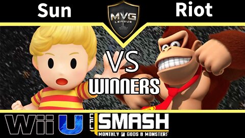 Sun (Lucas) vs. Riot (Donkey Kong) - SSB4 Pools - CFL Smackdown