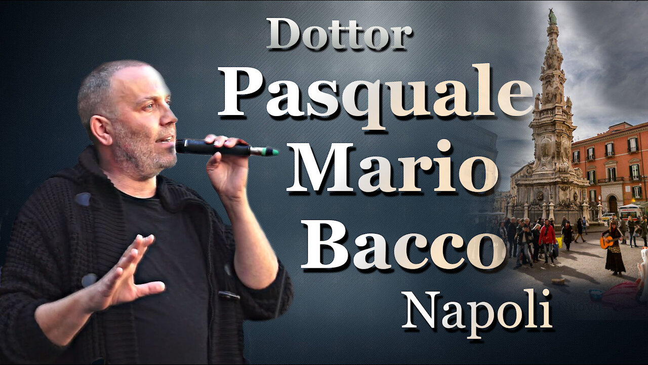 Proff. Pasquale Mario Bacco al “Liberiamo Napoli” il 25 aprile 2021 a Napoli