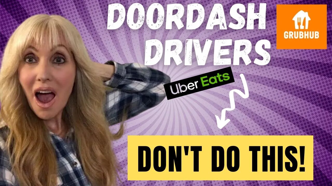 Gig Work and Safety: DON'T LET THIS HAPPEN to you!! Gig Safety Tips | DoorDash, GrubHub, Uber Eats