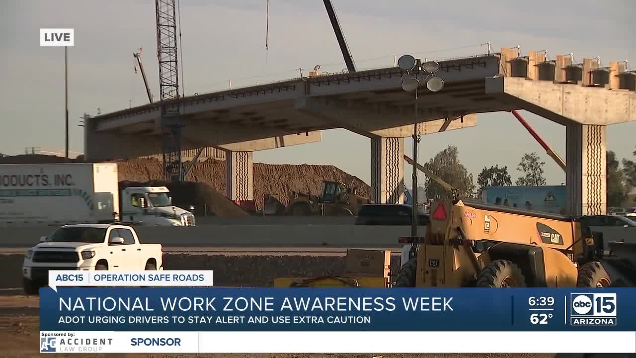 ADOT reminding workers of workzone safety ahead of Broadway Curve milestone