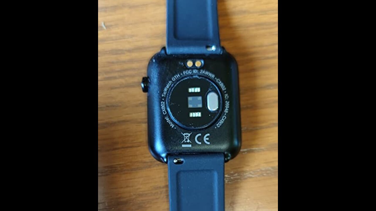 TicWatch GTH smartwatch 24H Skin Temperature Measurement Blood Oxygen 24H Heart Rate Monitoring...