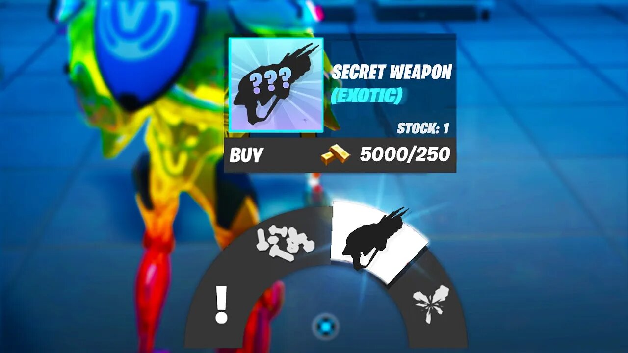 The SECRET WEAPON in Fortnite!