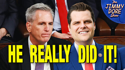 Matt Gaetz Sends McCarthy Packing!
