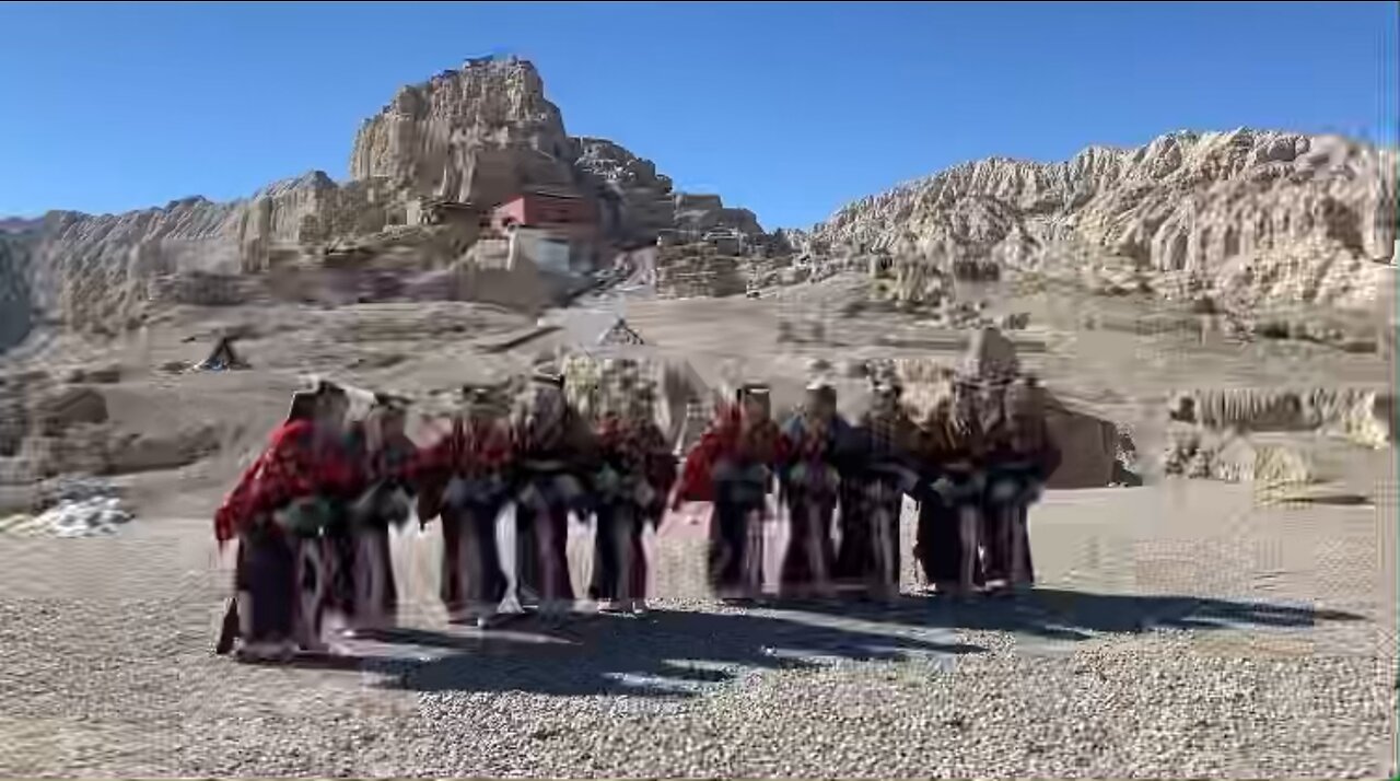 Tibetan Women, prayer dance