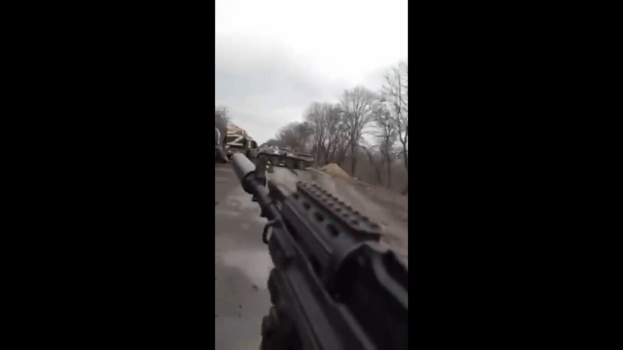 Ukraine: Another column of the Russian invasion force, has been captured by the Ukrainian military